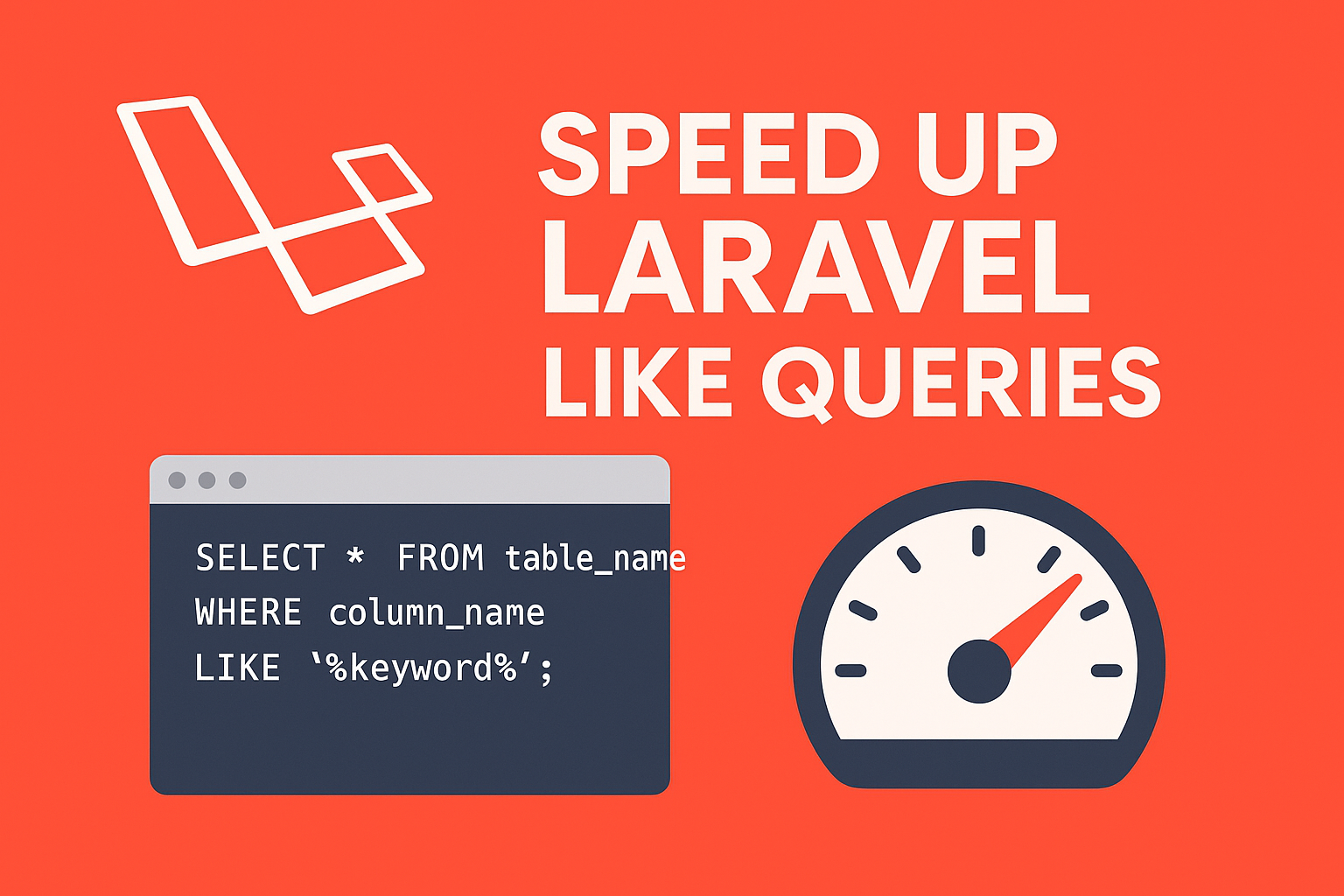 Boost Laravel Performance: Replace Slow LIKE '%keyword%' Queries with Full-Text Search